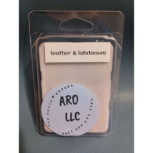 "Leather & Labdanum" Scented Wax Melts Breakaway Tarts-Fragrance Wax Product
